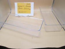 Candy due vaschette trasparenti frigorifero combi CF 45X DCA mis. 26x11x5,5