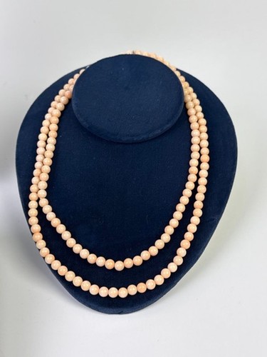 Collana perle corallo - di,