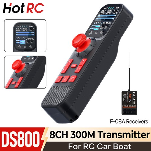 Hotrc ds800 trasmettitore 8ch - ds800,