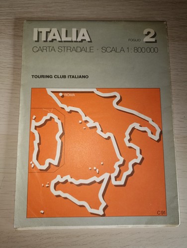 Carta stradale italia scala - carta,