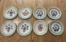 Antichi piatti ceramica ICS