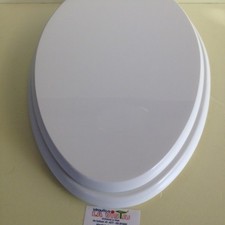 "CESAME"COPRI WC ARTIGIANALE IN LEGNO/POLIESTERE PER WC "FENICE" Cm X36Y45 Z16