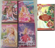 BARBIE Lotto di 5 DVD