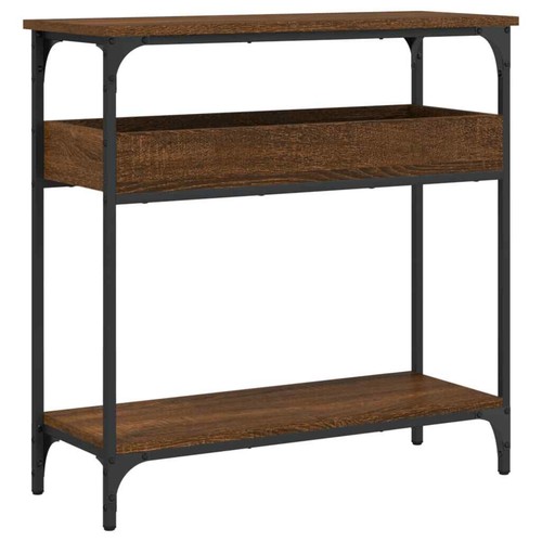 Tavolo consolle ripiano rovere - tavolo,