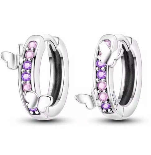 Orecchini cerchio donna 925 - orecchini,