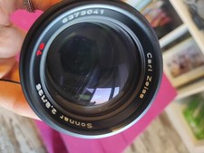 Obiettivo manuale Contax Zeiss sonnar 135mm f2.8 C/Y