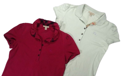 Lot burberry polo shirt top - shirt,