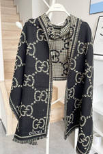 Sciarpa Gucci GG logo 100%