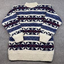 Maglione lana vintage lavorato