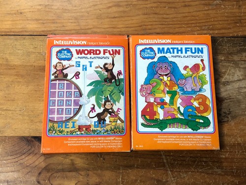 Intellivision word fun math - &,