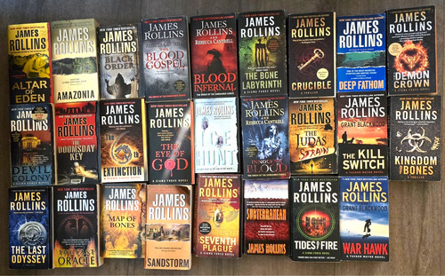 Huge big lot james rollins - 26,