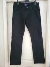 ZARA JEANS UOMO NERO GAMBA