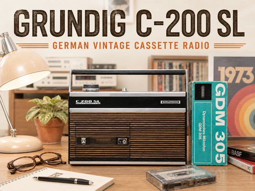 Grundig 200 rare - c-200, 🌈rare🌈