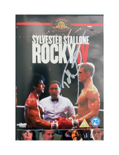 Rocky dvd cover signed - dvd,