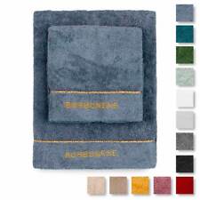 Set asciugamani 1+1 Fine Op di Borbonese in Spugna X417