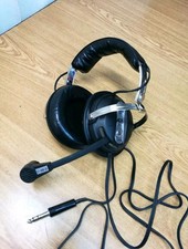 cuffie vintage 1975 made in Italiy headphone microphone set AEB model. L 101 M