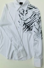 Meravigliosa camicia elasticizzata uomo JUST CAVALLI taglia 48