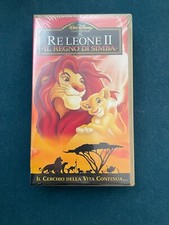 IL RE LEONE 2 - IL REGNO DI SIMBA - VHS WALT DISNEY SIGILLATA
