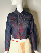 Romeo GIGLI Jean Jacket Red