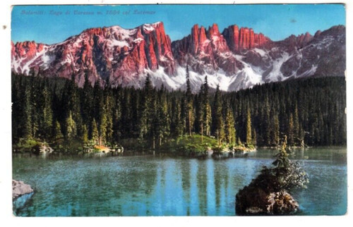 Cartolina alto adige - cartolina,