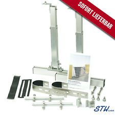 Set Di Montaggio Supporto Per Impianto Fotovoltaico Pannelli Solari Per Balcone