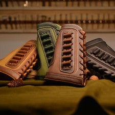 Portaguscio fucile tela pelle