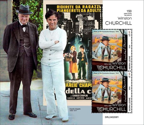 Francobolli winston churchill - winston,