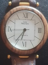 OROLOGIO DA POLSO DONNA LUCA VESUVIANI 1987 - Cassa in Legno+alluminio 