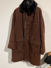 Cappotto lungo denim Romeo