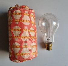 Lampadina filamento carbonio vintage marchio Mazda