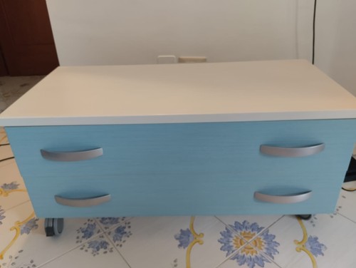 Cassettiera bassa legno con - bassa,