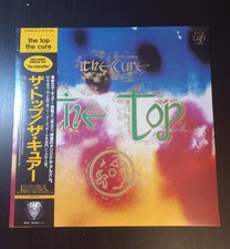 THE CURE The Top 1984 LP JAPAN OBI POSTER COMPLETE Joy Division SIOUXSIE Rare!