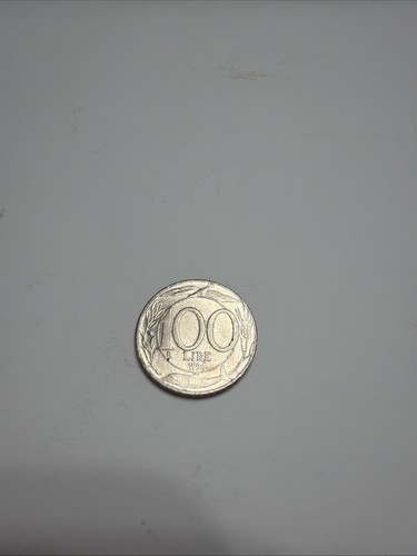 Moneta 100 lire 1996 - moneta,