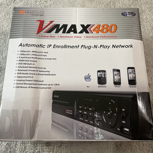 Digital watchdog vmax480 - vmax480, dvr