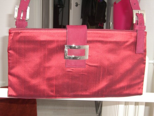 Borsa baguette rosso nuova
