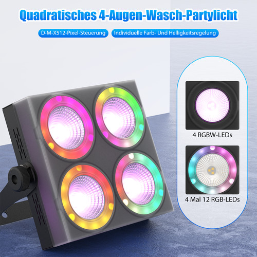 120w par led wash rgbw - led,