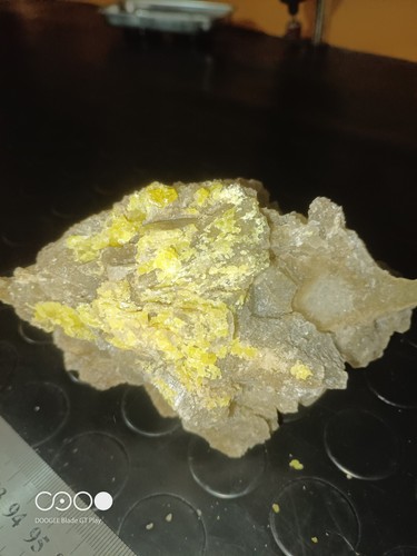 Zolfo selenite - su, (gesso)