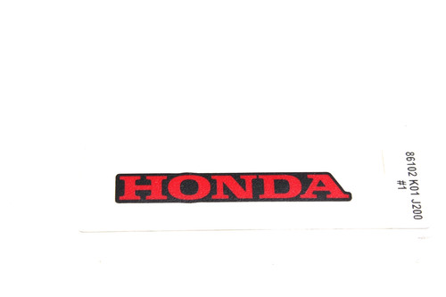 Honda adesivo rosso parafango - adesivo,