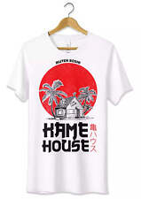 T-Shirt Kame House Casa Genio delle Tartarughe Maglietta Tshirt Dragon Ball Z