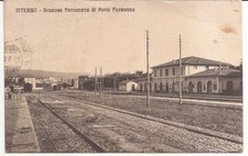 Viterbo  ( VT )  Stazione ferroviaria di Porta Fiorentina      Rif. n. 153