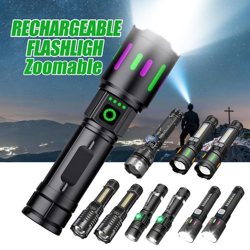 Torcia tattica led zoomabile - torcia,