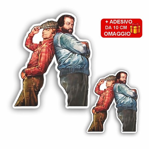 Adesivo bud spencer terence - adesivo,
