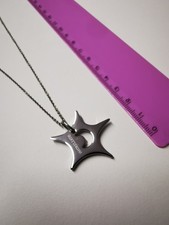collana catenina donna MORELLATO, pendente luna e stella con brillantino