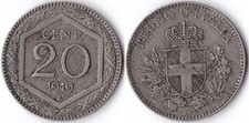 Vitt eman iii 20 - vitt., centesimi