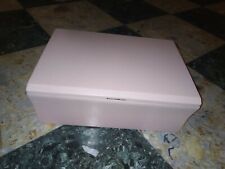 Raro armadietto porta medicinali da bagno rosa originale vintage modernariato