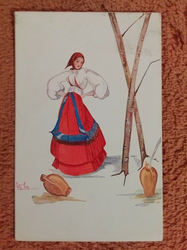 4537 cartolina illustrata - cartolina,