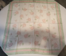 Foulard Luciano Soprani vintage con rose