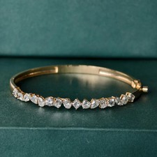Bracciale donna moissanite