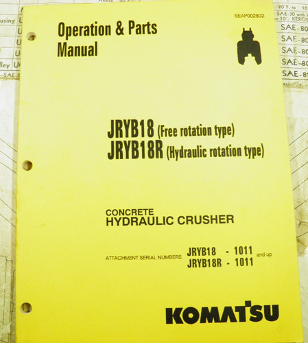 Komatsu jryb18 jryb18r - komatsu,
