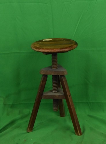 Sgabello legno marrone - sgabello,